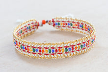 Load image into Gallery viewer, Color The World Rainbow Bracelet