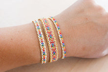 Load image into Gallery viewer, Wear It Well Rainbow Bracelet Set
