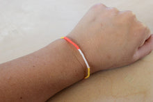 Load image into Gallery viewer, Electric Daisy Hand Tied Bracelet