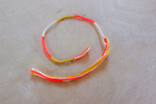 Load image into Gallery viewer, Electric Daisy Hand Tied Bracelet