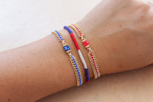 Load image into Gallery viewer, Born In The USA Hand Tied Bracelet