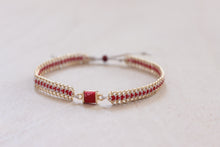 Load image into Gallery viewer, Big Red Charm Bracelet