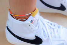 Load image into Gallery viewer, Tangerine Dream Hand Tied Anklet