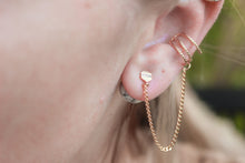 Load image into Gallery viewer, Moon Dweller 3 In One Earring and Ear Cuff (Ear Jacket)