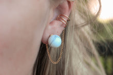 Load image into Gallery viewer, Moon Dweller 3 In One Earring and Ear Cuff (Ear Jacket)