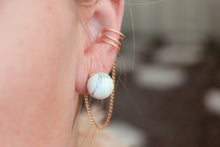 Load image into Gallery viewer, Moon Dweller 3 In One Earring and Ear Cuff (Ear Jacket)
