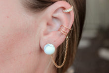 Load image into Gallery viewer, Moon Dweller 3 In One Earring and Ear Cuff (Ear Jacket)