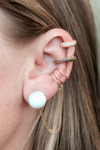 Load image into Gallery viewer, Moon Dweller 3 In One Earring and Ear Cuff (Ear Jacket)