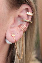 Load image into Gallery viewer, Moon Dweller 3 In One Earring and Ear Cuff (Ear Jacket)
