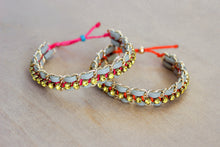 Load image into Gallery viewer, Citrine Twist Bracelet Set