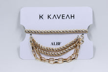 Cargar imagen en el visor de la galería, KAVEAH Grays On Grays Shoe Jewelry And Bracelet Set