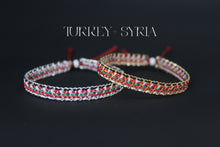Cargar imagen en el visor de la galería, Turkey + Syria Support Bracelet