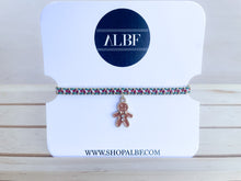 Cargar imagen en el visor de la galería, Gingerbread Man Kids Bracelet
