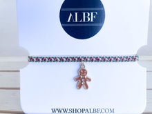 Cargar imagen en el visor de la galería, Gingerbread Man Kids Bracelet