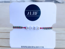 Cargar imagen en el visor de la galería, Nice List Red and Green Kids Bracelet