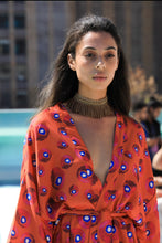 Load image into Gallery viewer, Tan Fringe Choker Necklace