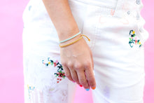 Cargar imagen en el visor de la galería, Mint Blue Stacker Bracelet