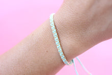 Cargar imagen en el visor de la galería, Mint Blue Stacker Bracelet