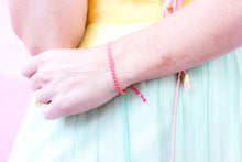 Load image into Gallery viewer, Hot Pink Stacker Bracelet