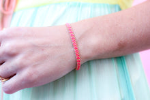 Load image into Gallery viewer, Hot Pink Stacker Bracelet