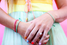 Cargar imagen en el visor de la galería, Teal Blue Stacker Bracelet