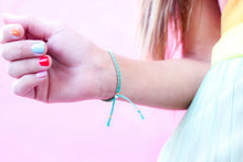 Cargar imagen en el visor de la galería, Teal Blue Stacker Bracelet