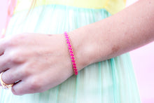 Load image into Gallery viewer, Fuchsia Stacker Bracelet