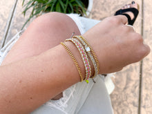Cargar imagen en el visor de la galería, Pretty Little Chain Layering Bracelet (Customize)