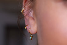 Load image into Gallery viewer, Drop Chain Cuff Earring Asymmetrical Set