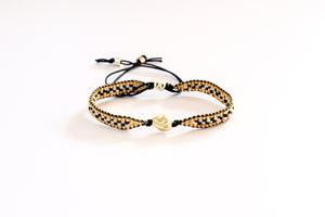 The Golden Nugget Beaded Bracelet