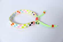 Load image into Gallery viewer, Cornerstone of colors WWJD Beaded Bracelet
