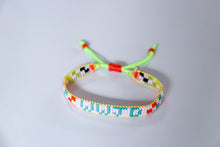 Cargar imagen en el visor de la galería, Cornerstone of colors WWJD Beaded Bracelet
