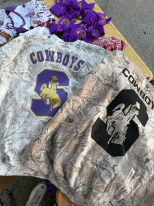 Camo CrewNeck Purple