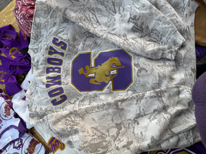 Camo CrewNeck Purple
