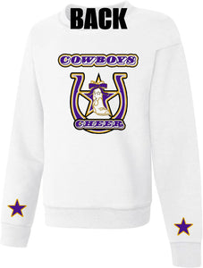 Cowboys CHEER Crewneck