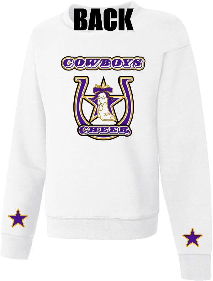 Cowboys CHEER Crewneck