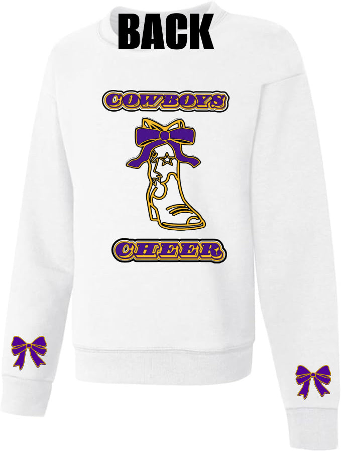 Cowboys CHEER Crewneck