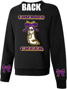 Cowboys CHEER Crewneck