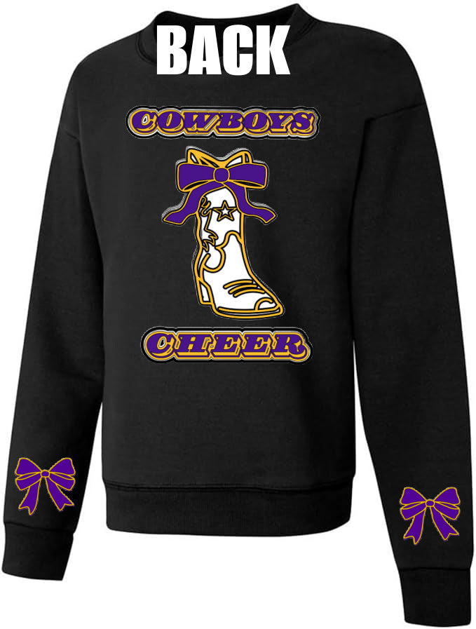 Cowboys CHEER Crewneck
