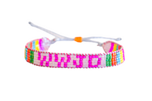 Load image into Gallery viewer, How Great Are Your Wonders WWJD Beaded Bracelet
