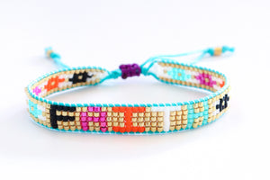 Faith In Color Beaded Bracelet