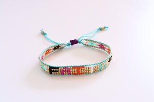 Faith In Color Beaded Bracelet