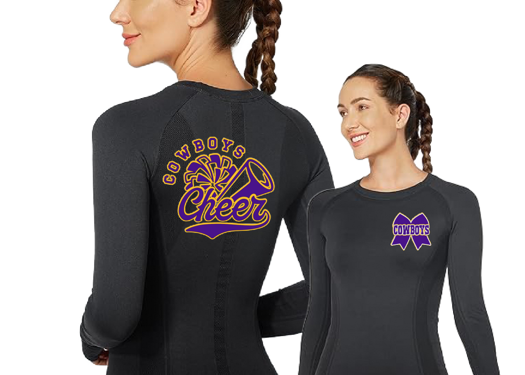 Cowboys Fitted Long Sleeve