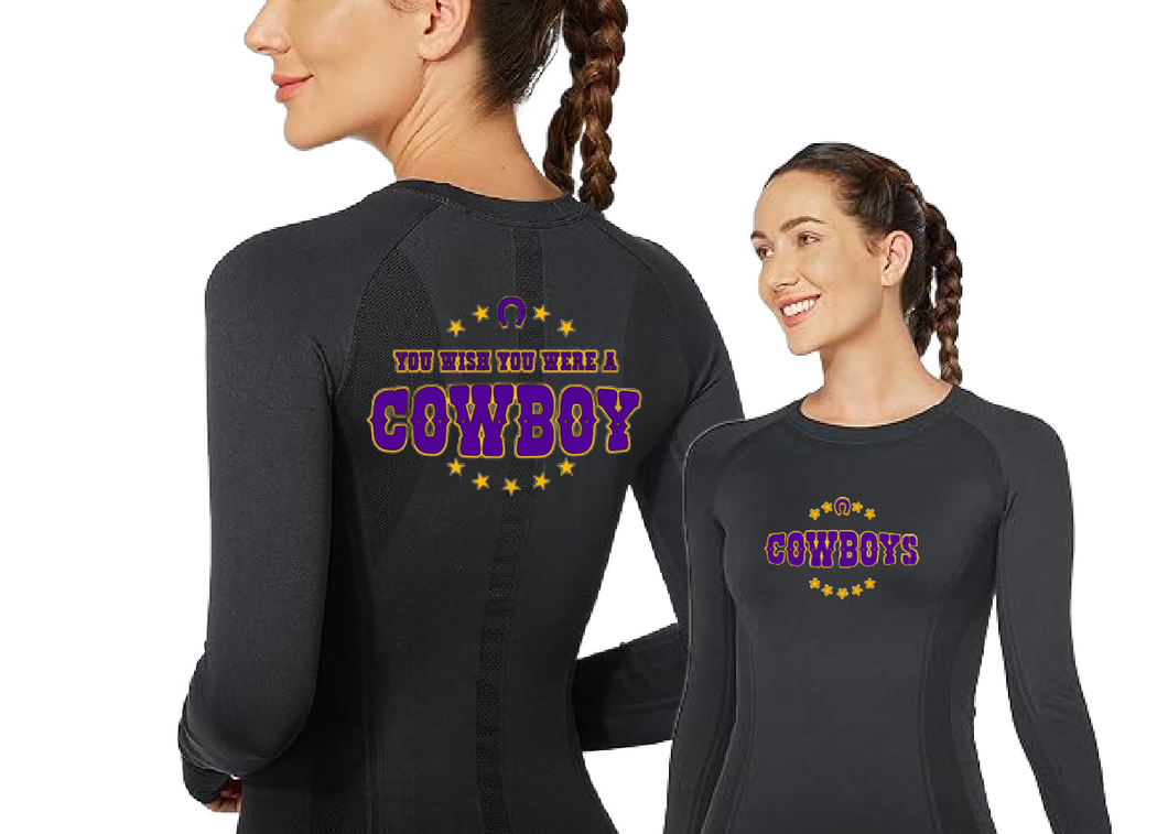 Cowboys Fitted Long Sleeve