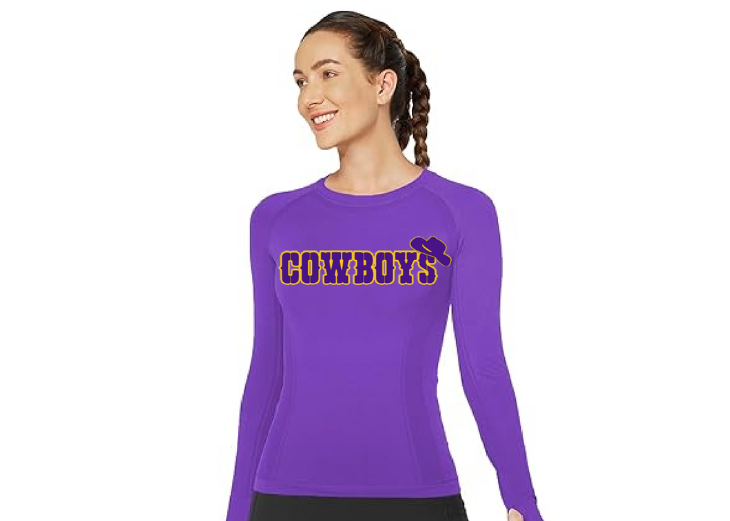 Cowboys Fitted Long Sleeve