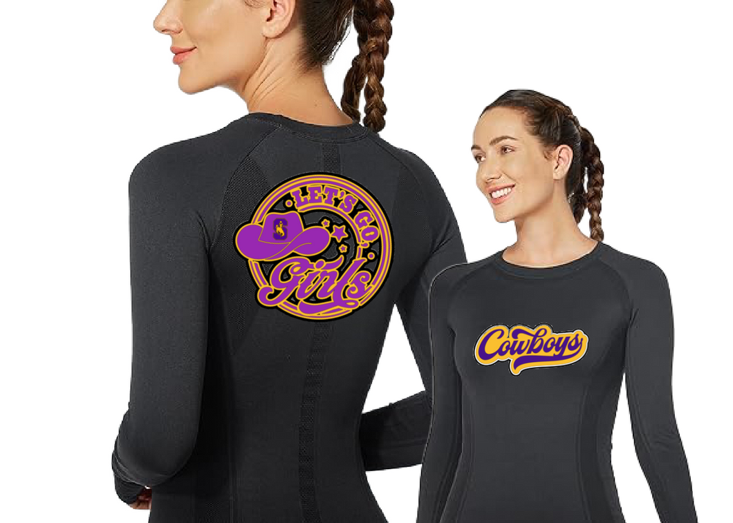 Cowboys Fitted Long Sleeve
