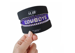 SHS Cowboys Handmade Bracelet Set