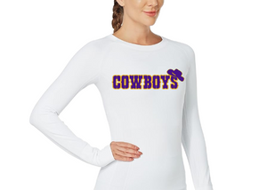 Cowboys Fitted Long Sleeve