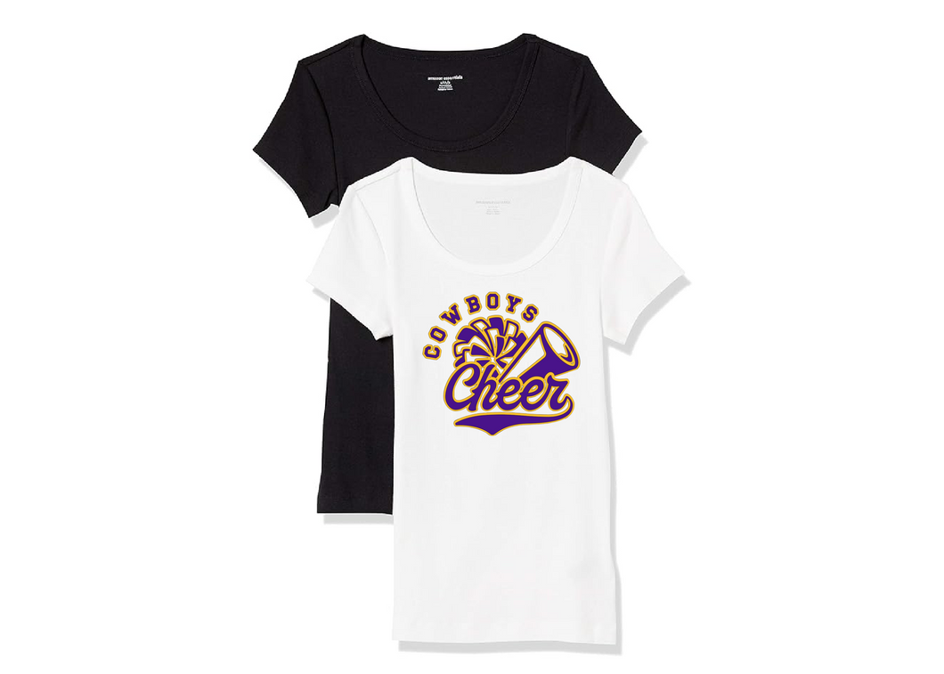 Cowboys Scoop Neck Tee