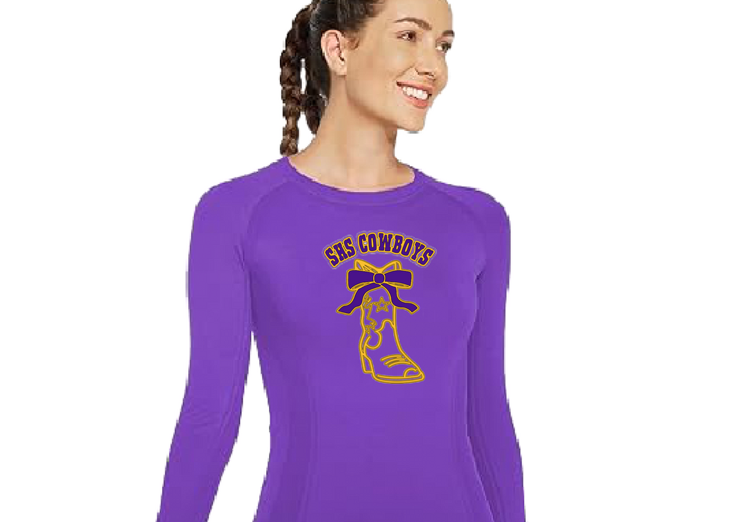 Cowboys Fitted Long Sleeve